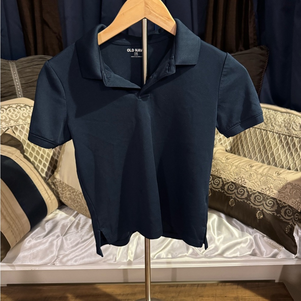 Old Navy Kids Dark Blue Polo Shirt